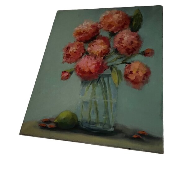 Original 16x20 Floral Still Life‎ Oil on Canvas Painting - Picture 16 of 16